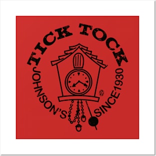 Vintage Tick Tock Johnson's Posters and Art